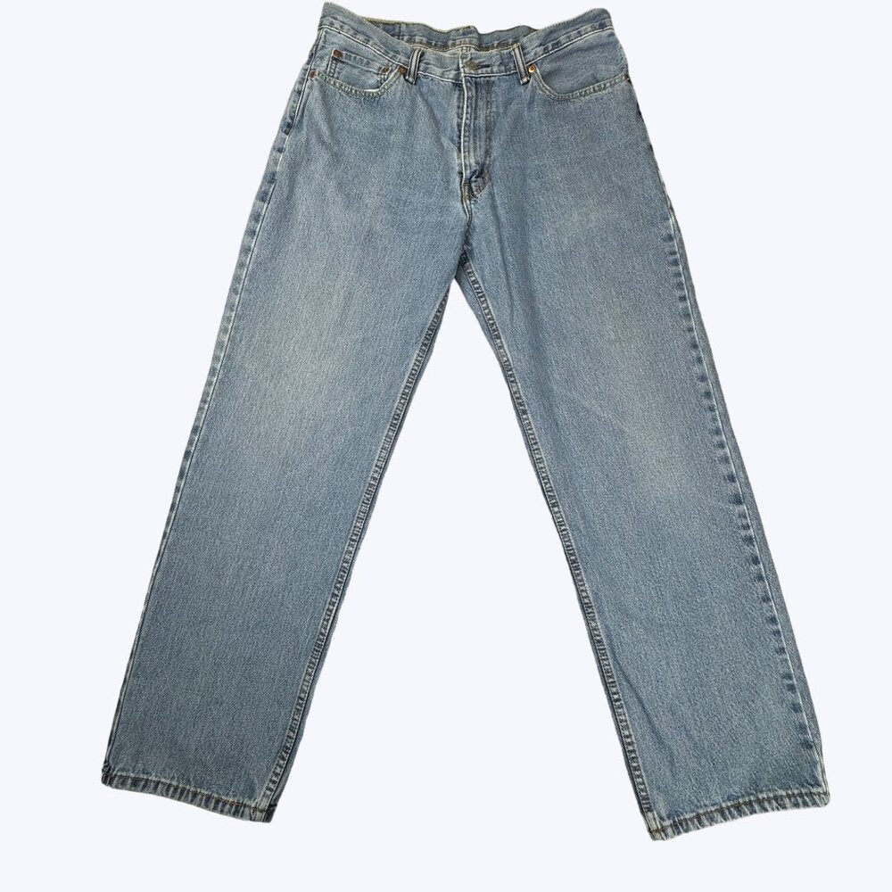 Levis 550 Men's Blue Jeans Size 36x32 Great Pre Owned condition‎